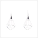 Swarovski Element Baroque Earrings - Crystal - swarovski jewellery south africa kcrystals