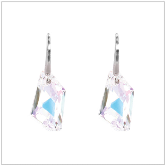 Swarovski Element De-Art Earrings - Aurore Boreale - K. Crystals Online