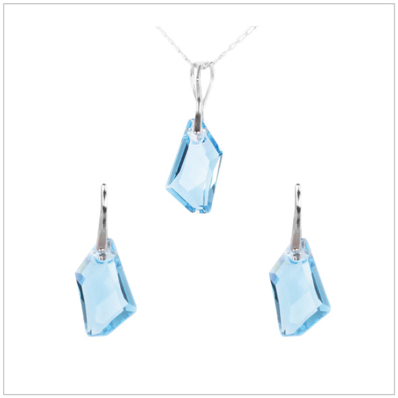Swarovski Element De-Art Set - Aquamarine - K. Crystals Online