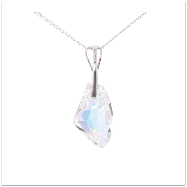 Swarovski Element Galactic Necklace - Aurore Boreale