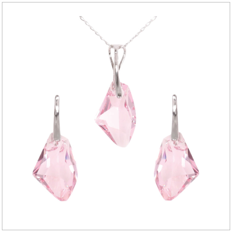 Swarovski Element Galactic Set - Light Rose