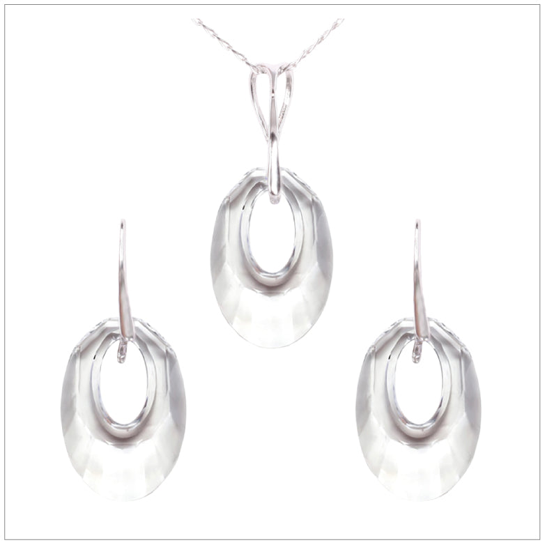 Swarovski Element Helios Set - Crystal - swarovski jewellery south africa kcrystals
