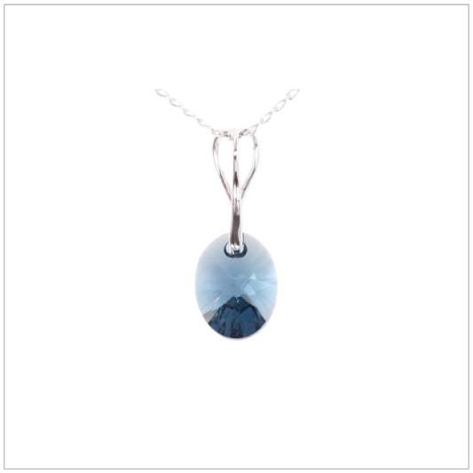 Swarovski Element Oval Necklace - Montana