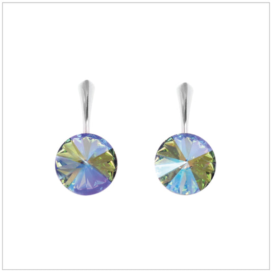 Swarovski Element Rivoli Earrings - Montana - K. Crystals Online