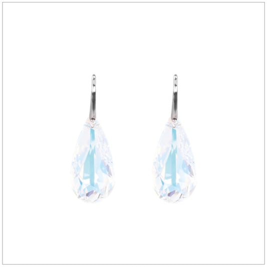 Swarovski Element Tear Earrings - Aurore Boreale - K. Crystals Online