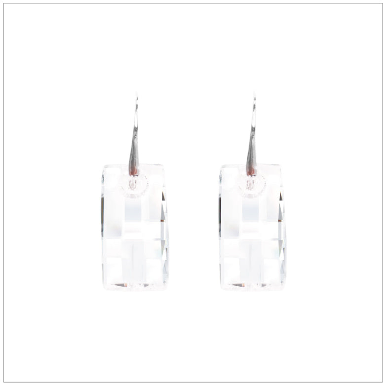Swarovski Element Urban Earrings - Crystal - K. Crystals Online