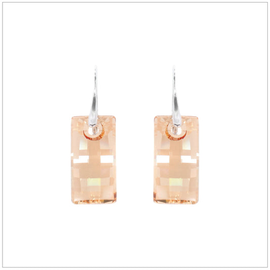 Swarovski Element Urban Earrings - Golden Shadow - K. Crystals Online