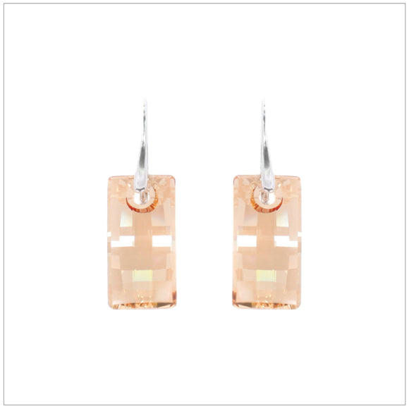 Swarovski Element Urban Earrings - Golden Shadow - K. Crystals Online