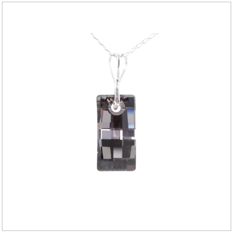 Swarovski Element Urban Necklace - Silver Night - K. Crystals Online