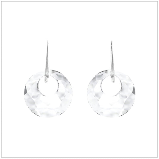 Swarovski Element Victory Earrings - Crystal - K. Crystals Online