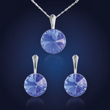 Swarovski Element Rivoli Set - Sapphire