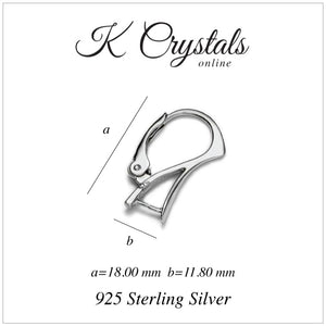 Swarovski Element Cubist Earrings - Golden Shadow - swarovski jewellery south africa kcrystals