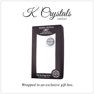 Swarovski Element Drop Earrings - Aurore Boreale - K. Crystals Online