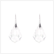 Swarovski Element Baroque Earrings - Crystal - swarovski jewellery south africa kcrystals