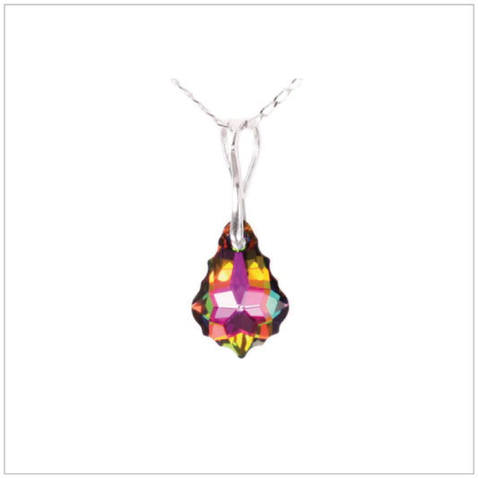 Swarovski Element Baroque Necklace - Vitrail Medium - swarovski jewellery south africa kcrystals