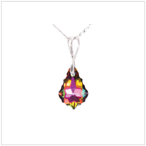 Swarovski Element Baroque Necklace - Vitrail Medium - swarovski jewellery south africa kcrystals