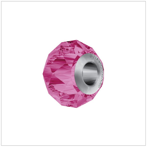 Swarovski Element Becharmed Briolette - Charm Rose