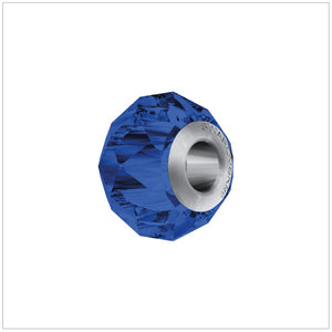 Swarovski Element Becharmed Briolette Charm - Sapphire