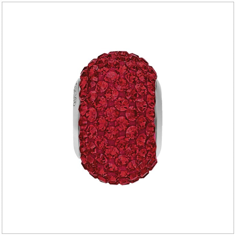 BeCharmed Bracelet Set (17cm) Swarovski Element Pave Charm - Light Siam