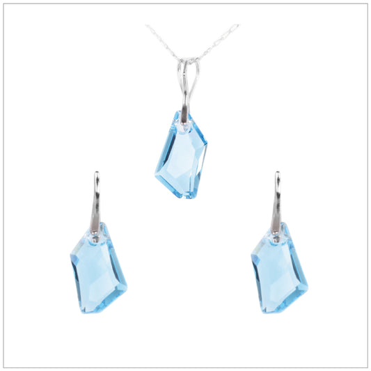 Swarovski Element De-Art Set - Aquamarine - K. Crystals Online