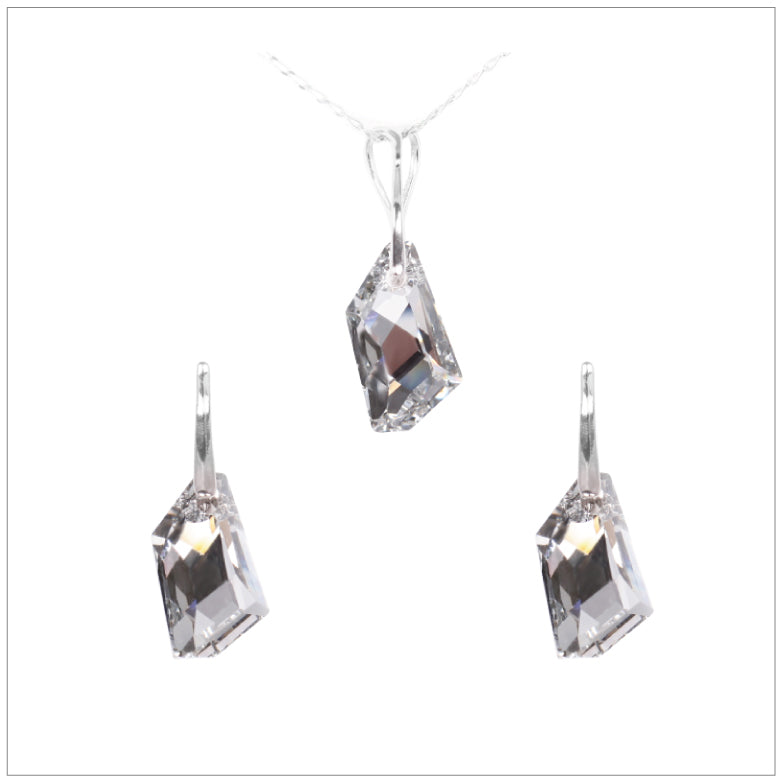 Swarovski Element De-Art Set - Chrome/Labrador - K. Crystals Online