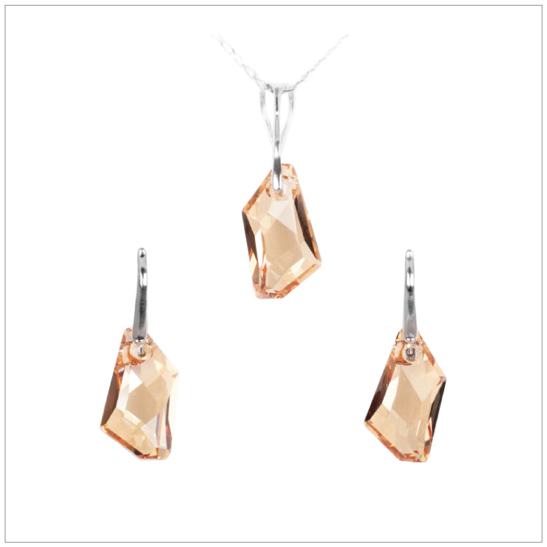 Swarovski Element De-Art Set - Golden Shadow - K. Crystals Online
