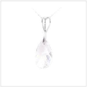 Swarovski Element Drop Necklace - Crystal - K. Crystals Online