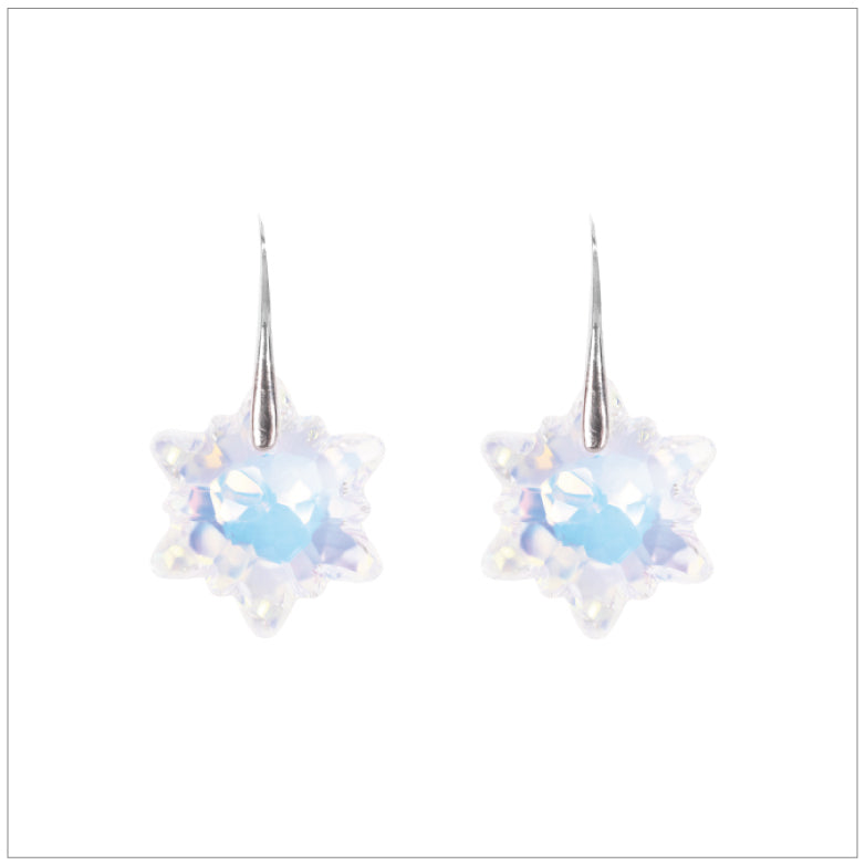 Edelweiss Earrings Aurore Boreale - K. Crystals Online