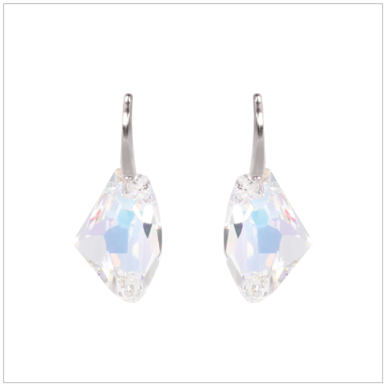Swarovski Element Galactic Earrings - Aurore Boreale
