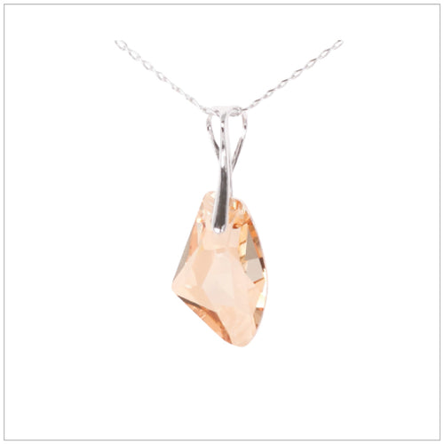 Swarovski Element Galactic Necklace - Golden Shadow