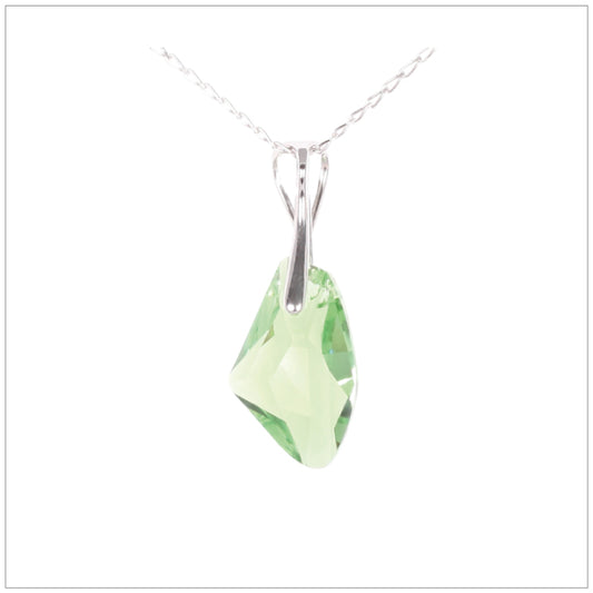 Swarovski Element Galactic Necklace - Peridot