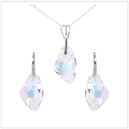 Swarovski Element Galactic Set - Aurore Boreale