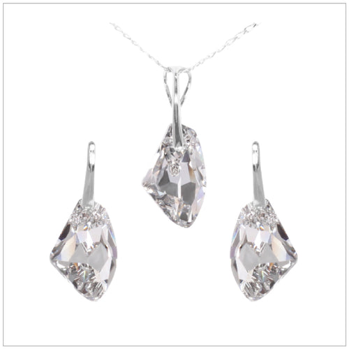 Swarovski Element Galactic Set - Chrome/Labrador