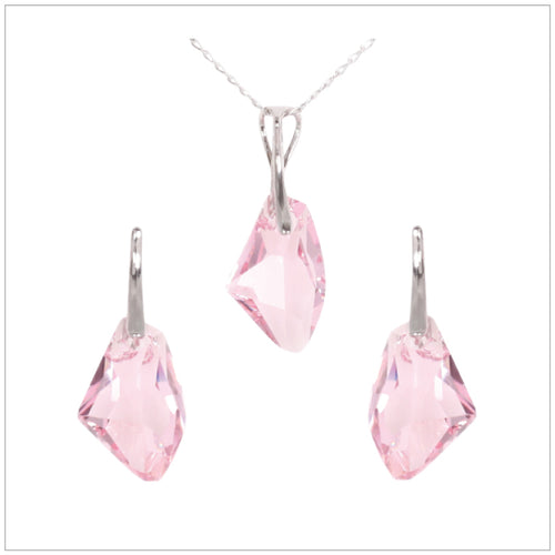 Swarovski Element Galactic Set - Light Rose
