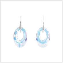 Swarovski Element Helios Earrings - Aurore Boreale - swarovski jewellery south africa kcrystals