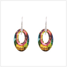 Swarovski Element Helios Earrings - Vitrail Medium - swarovski jewellery south africa kcrystals