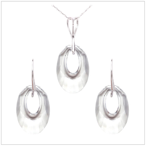 Swarovski Element Helios Set - Crystal - swarovski jewellery south africa kcrystals