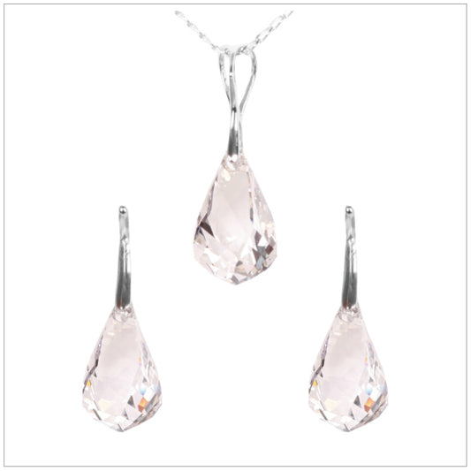 Swarovski Element Helix Set - Silver Shade