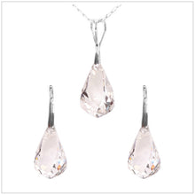 Swarovski Element Helix Set - Silver Shade