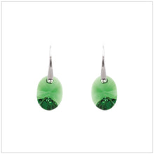 Swarovski Element Oval Earrings - Erinit
