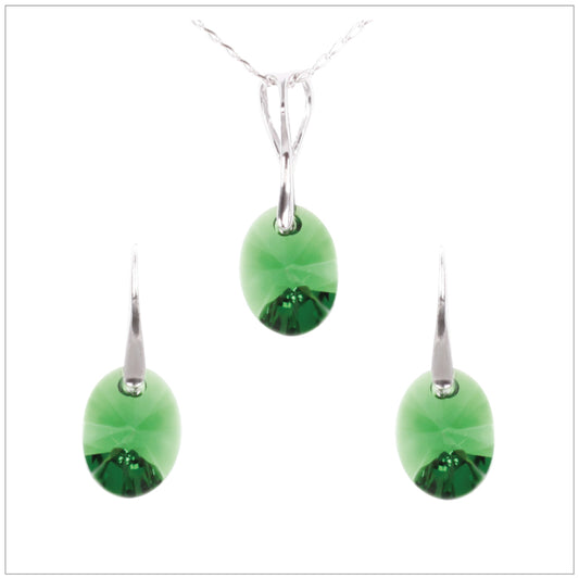 Swarovski Element Oval Set - Erenit