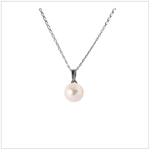 Swarovski Element Pearl Necklace - Pearl Cream