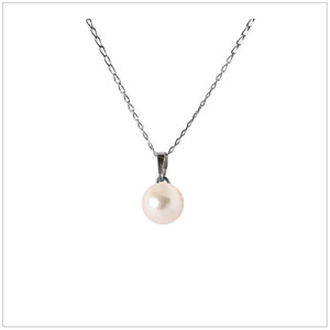 Swarovski Element Pearl Necklace - Pearl Cream