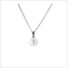 Swarovski Element Pearl Necklace - White Pearl