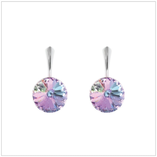 Swarovski Element Rivoli Earrings - Vitrail Light - K. Crystals Online