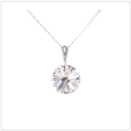 Swarovski Element Rivoli Necklace - Crystal - K. Crystals Online
