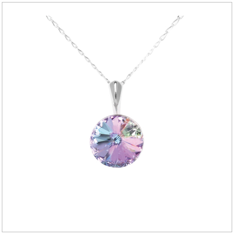 Swarovski Element Rivoli Necklace - Vitrail Light - K. Crystals Online