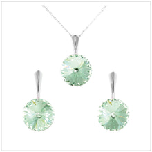 Swarovski Element Rivoli Set - Chrysolite - K. Crystals Online