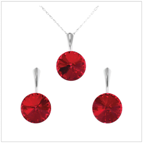 Swarovski Element Rivoli Set - Siam - K. Crystals Online