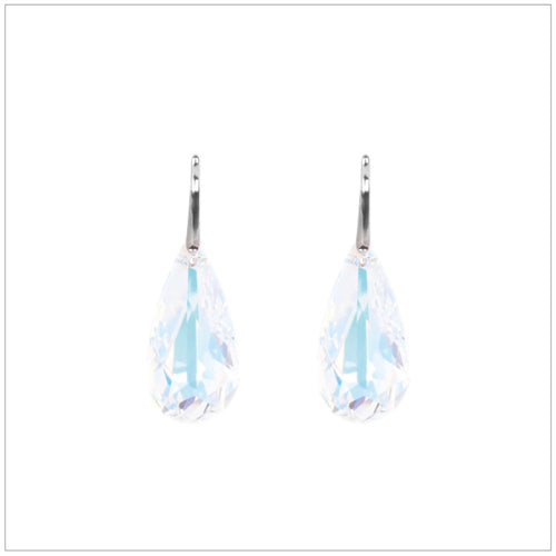 Swarovski Element Tear Earrings - Aurore Boreale - K. Crystals Online